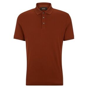 Brown Hugo Boss Polo Shirt (M)